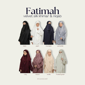 Fatimah Khimar Velvet Silk