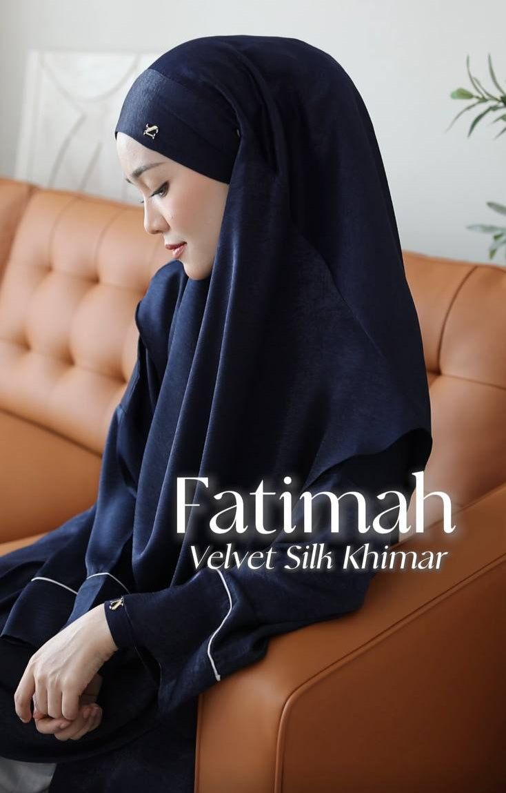 Fatimah Khimar Velvet Silk